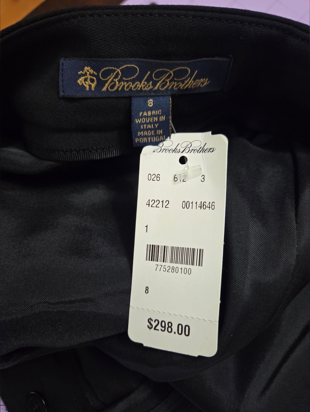 Brooks Brother Women Estethia Pant Size 8 - Picture 8 of 12